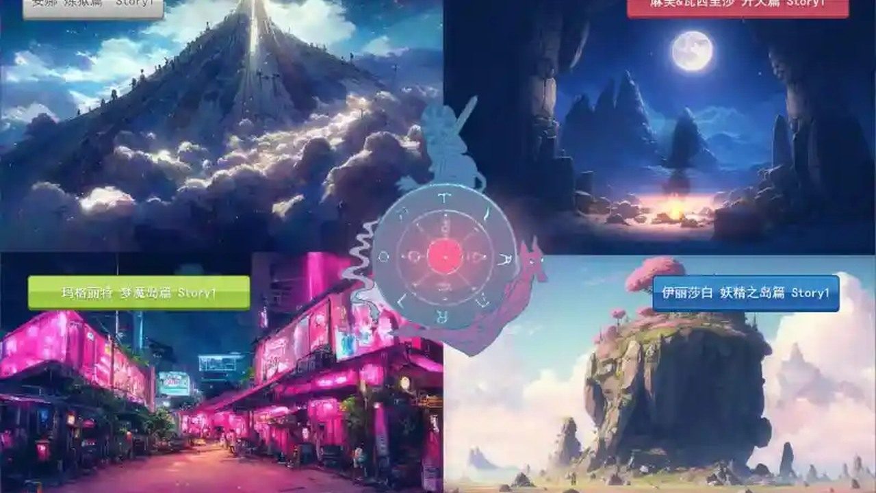 魔女骑士安娜 角色路线 玩法截图